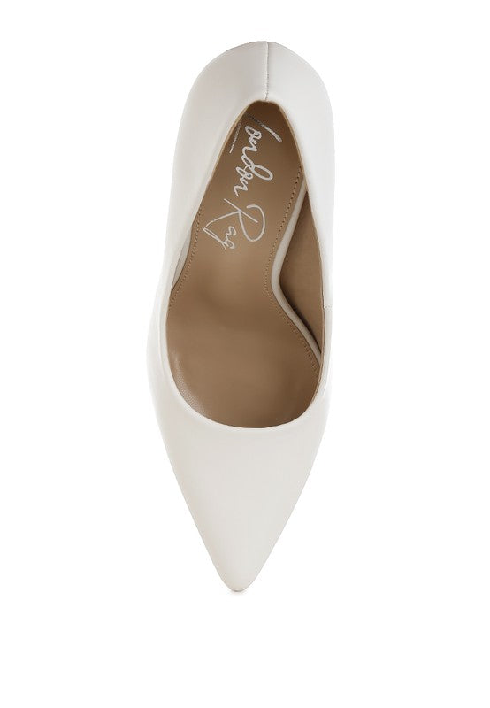 Shacarri Faux Leather Pumps