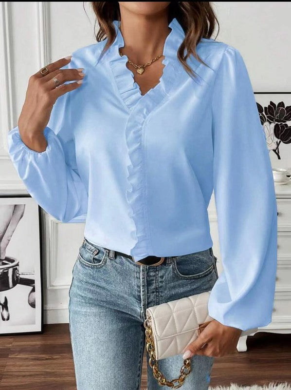 Long sleeve blouse