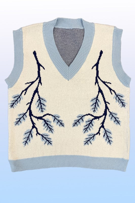 Branch sweater vest