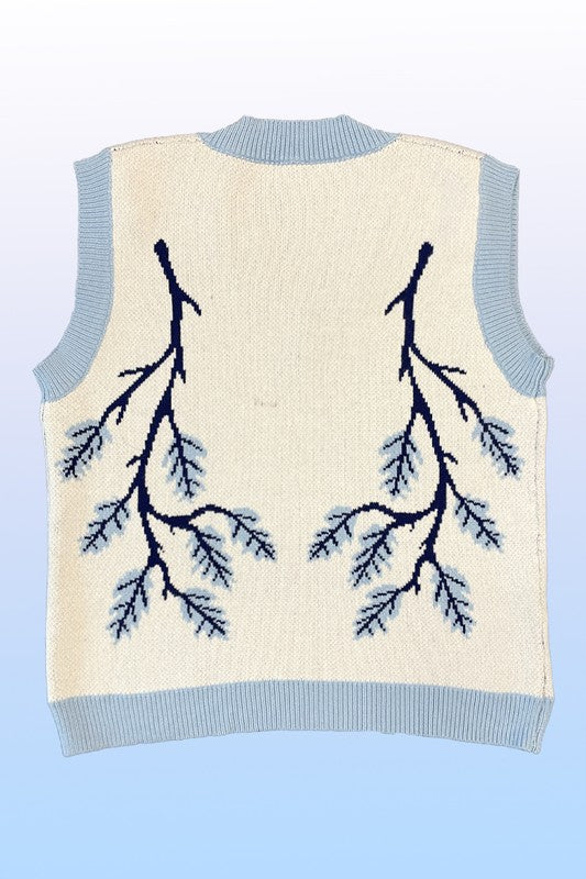 Branch sweater vest