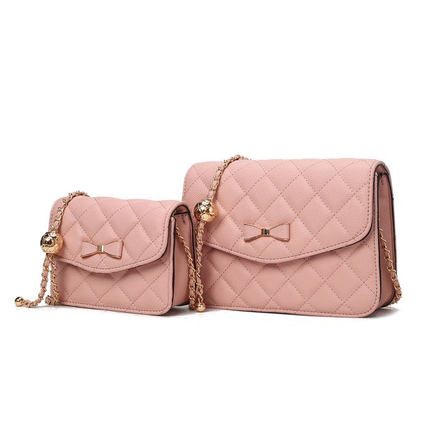 MKF Blossom Women's Crossbody set Bag by Mia K