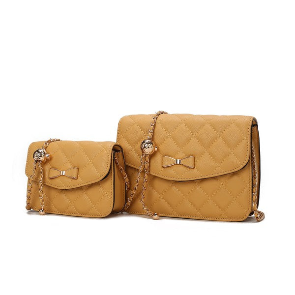 MKF Blossom Women's Crossbody set Bag by Mia K
