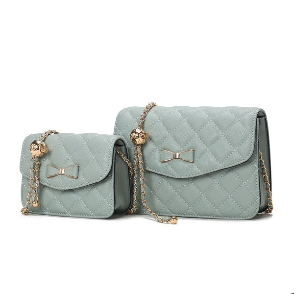 MKF Blossom Women's Crossbody set Bag by Mia K