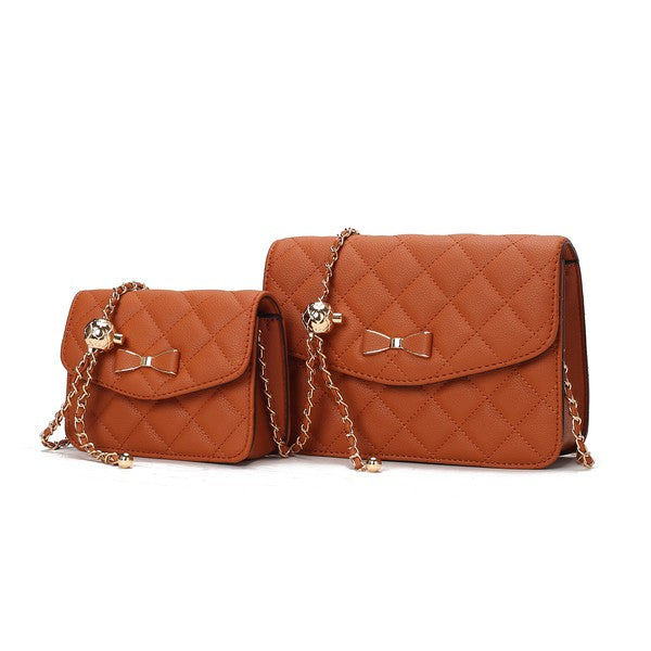 MKF Blossom Women's Crossbody set Bag by Mia K
