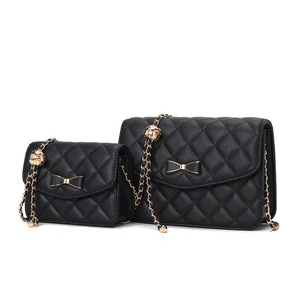 MKF Blossom Women's Crossbody set Bag by Mia K