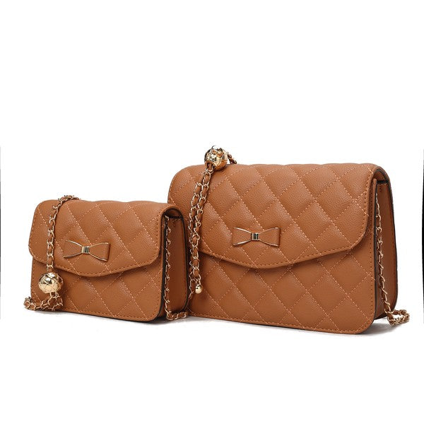 MKF Blossom Women's Crossbody set Bag by Mia K