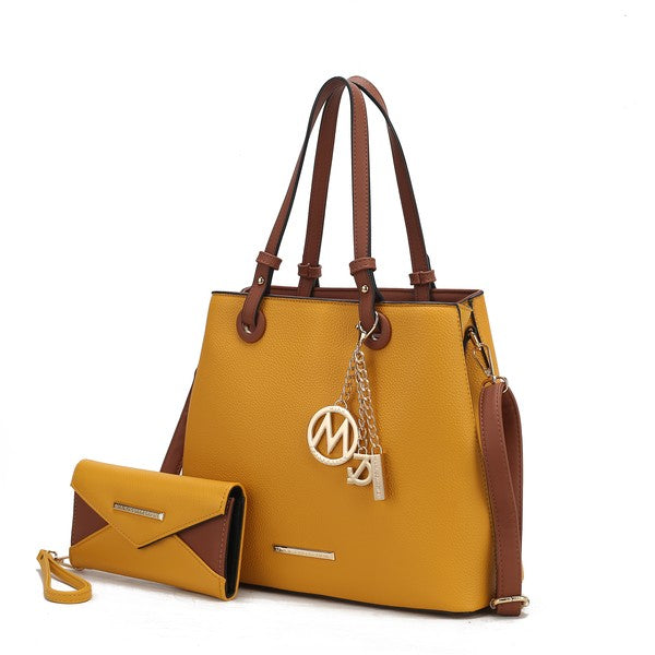 MKF Kearny Women Tote Handbag and Wallet - 2PCS