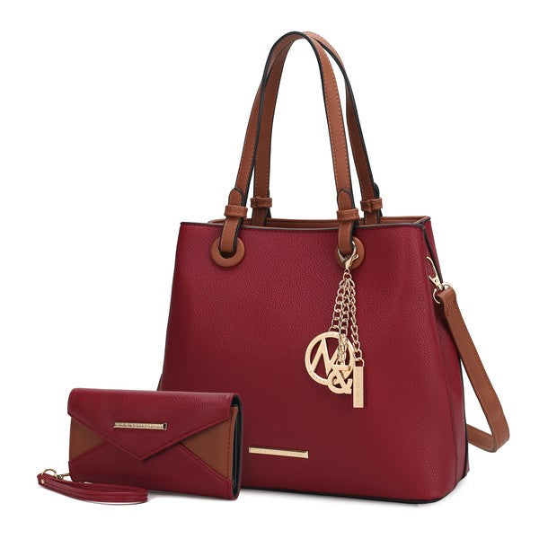 MKF Kearny Women Tote Handbag and Wallet - 2PCS