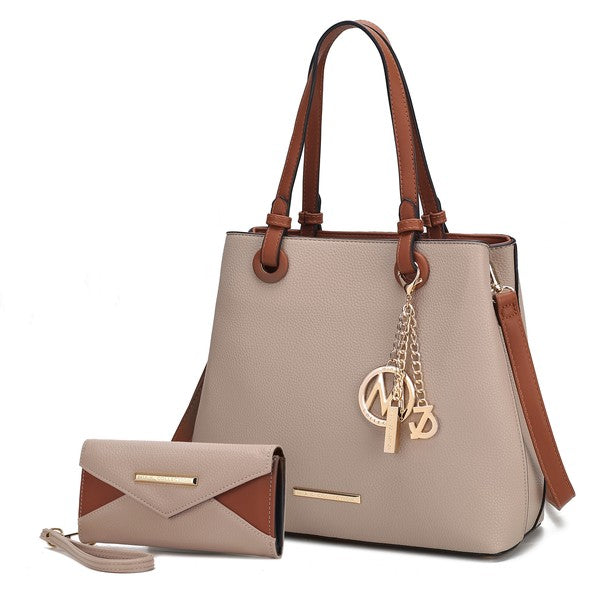 MKF Kearny Women Tote Handbag and Wallet - 2PCS