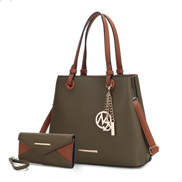 MKF Kearny Women Tote Handbag and Wallet - 2PCS