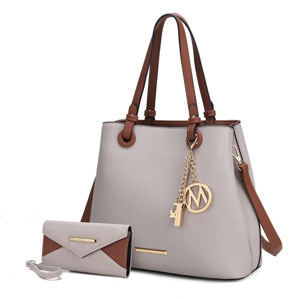 MKF Kearny Women Tote Handbag and Wallet - 2PCS