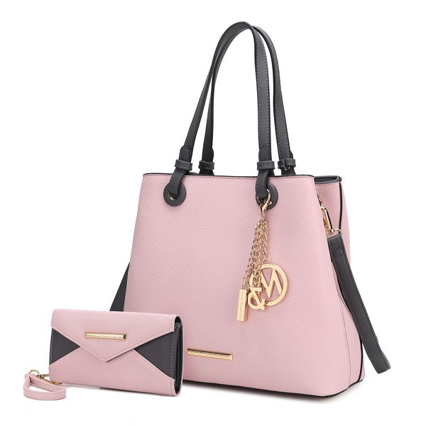 MKF Kearny Women Tote Handbag and Wallet - 2PCS