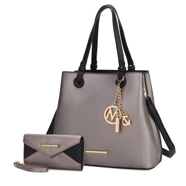 MKF Kearny Women Tote Handbag and Wallet - 2PCS