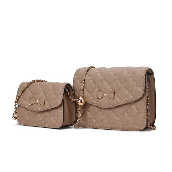 MKF Blossom Women's Crossbody set Bag by Mia K