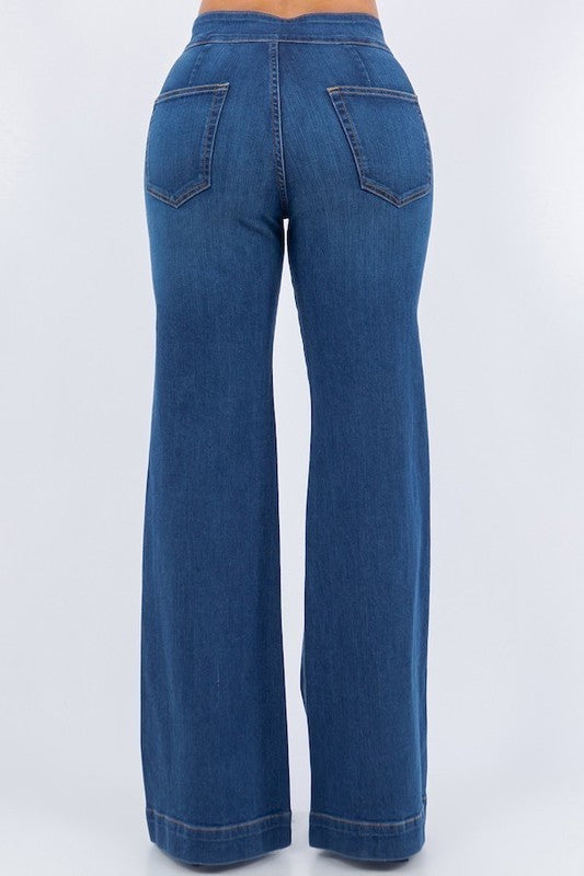 Harley Wide Leg Jean- Inseam 32