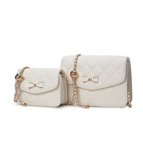 MKF Blossom Women's Crossbody set Bag by Mia K
