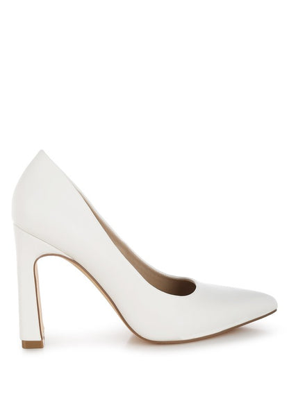 Shacarri Faux Leather Pumps
