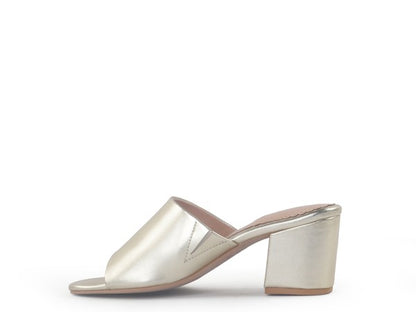 LONDON RAG DUMPLINN Slip-On Block Heel Sandal