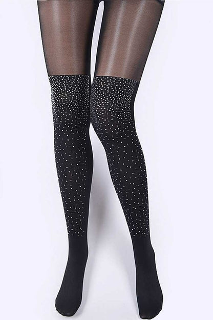 Designed Fishnet Fashion Tights