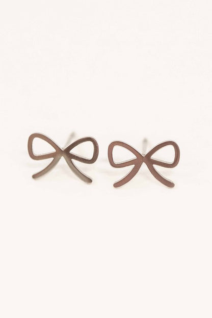 Cute Bow Stud Earrings