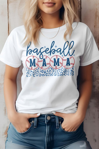 Baseball Mama Graphic Tee