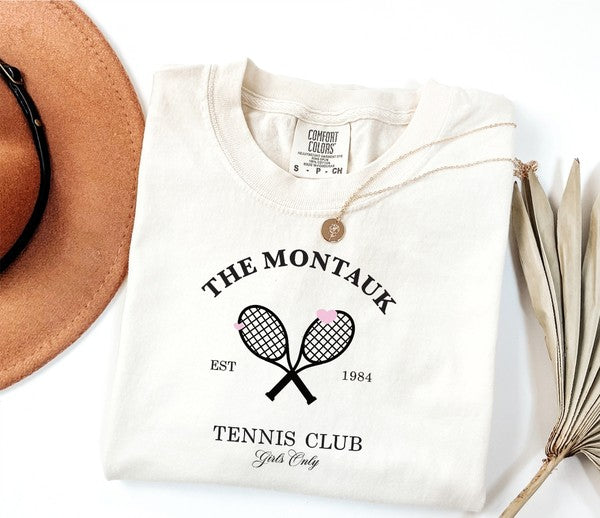 The Montauk Tennis Club Comfort Color Tee