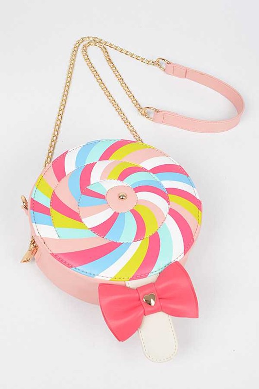 Lollipop Candy Swing Clutch Bag