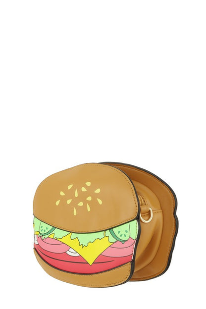 HAMBURGER Shape Crossbody Bag