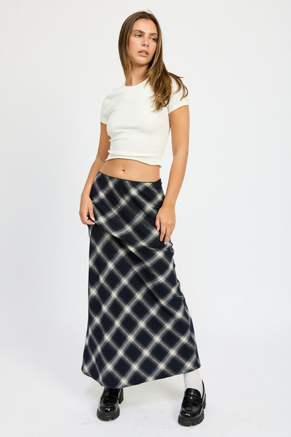 BIAS MAXI SKIRT