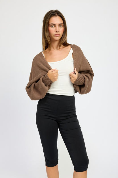 OVERSIZED SHRUG CARDIGAN