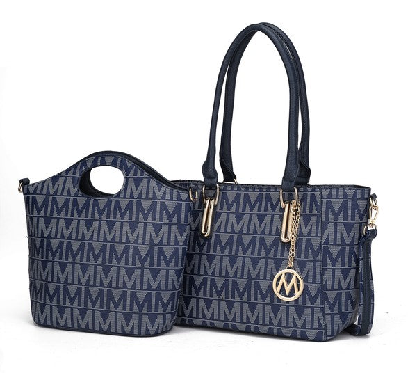 MKF Casey M Signature Tote & Crossbody Set