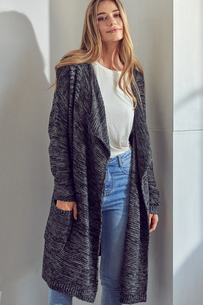 CHUNKY SWEATER KNIT CARDIGAN