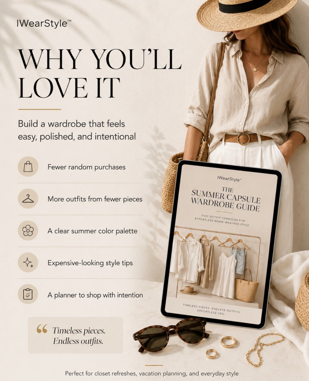 The Summer Capsule Wardrobe Guide — by IWearStyle™