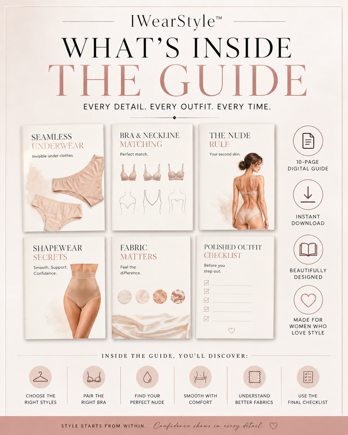 Undergarment Secrets Every Woman Should Know –Style Guide PDF | Look Polished Instantly