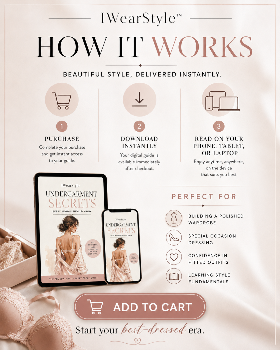 Undergarment Secrets Every Woman Should Know –Style Guide PDF | Look Polished Instantly