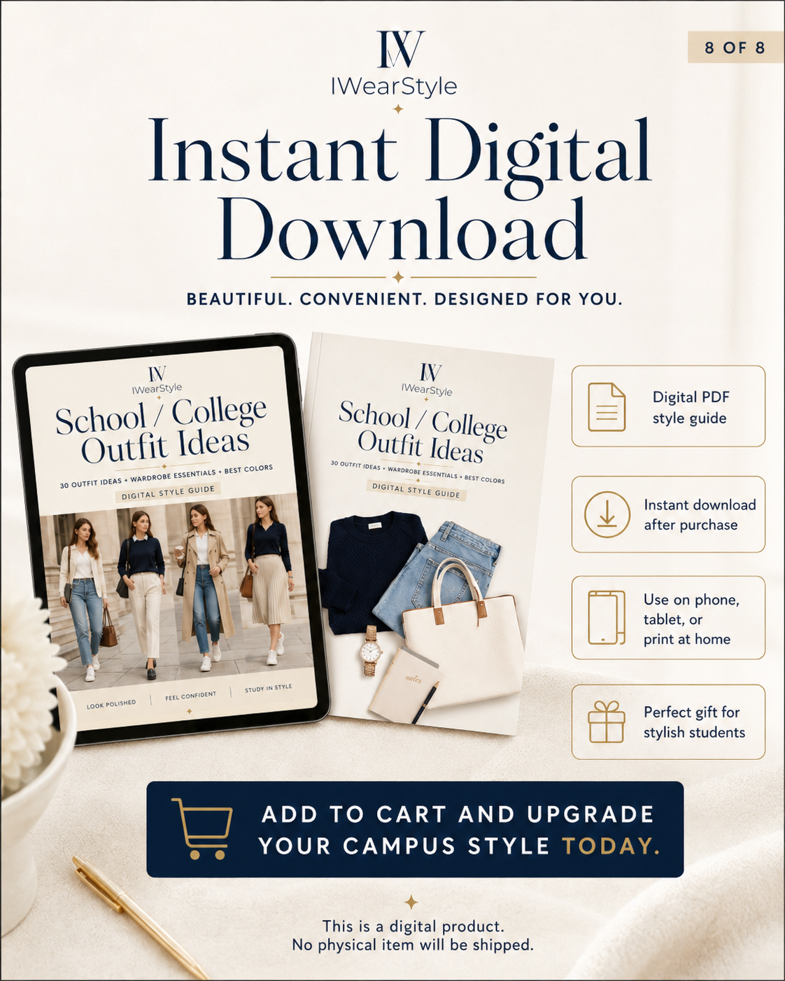 School / College Outfit Ideas — Digital Style Guide by IWearStyle™