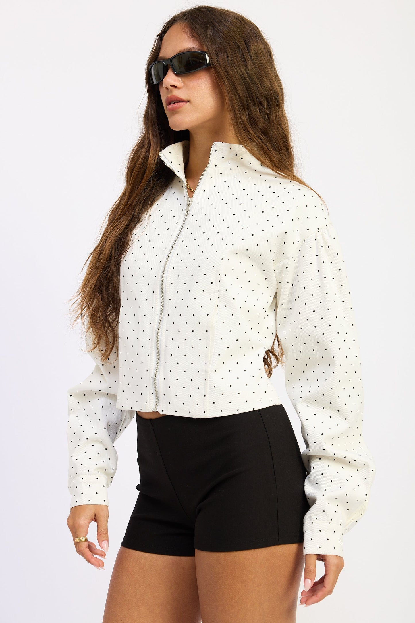 Women’s Minimalist Collared Jacket – Paris