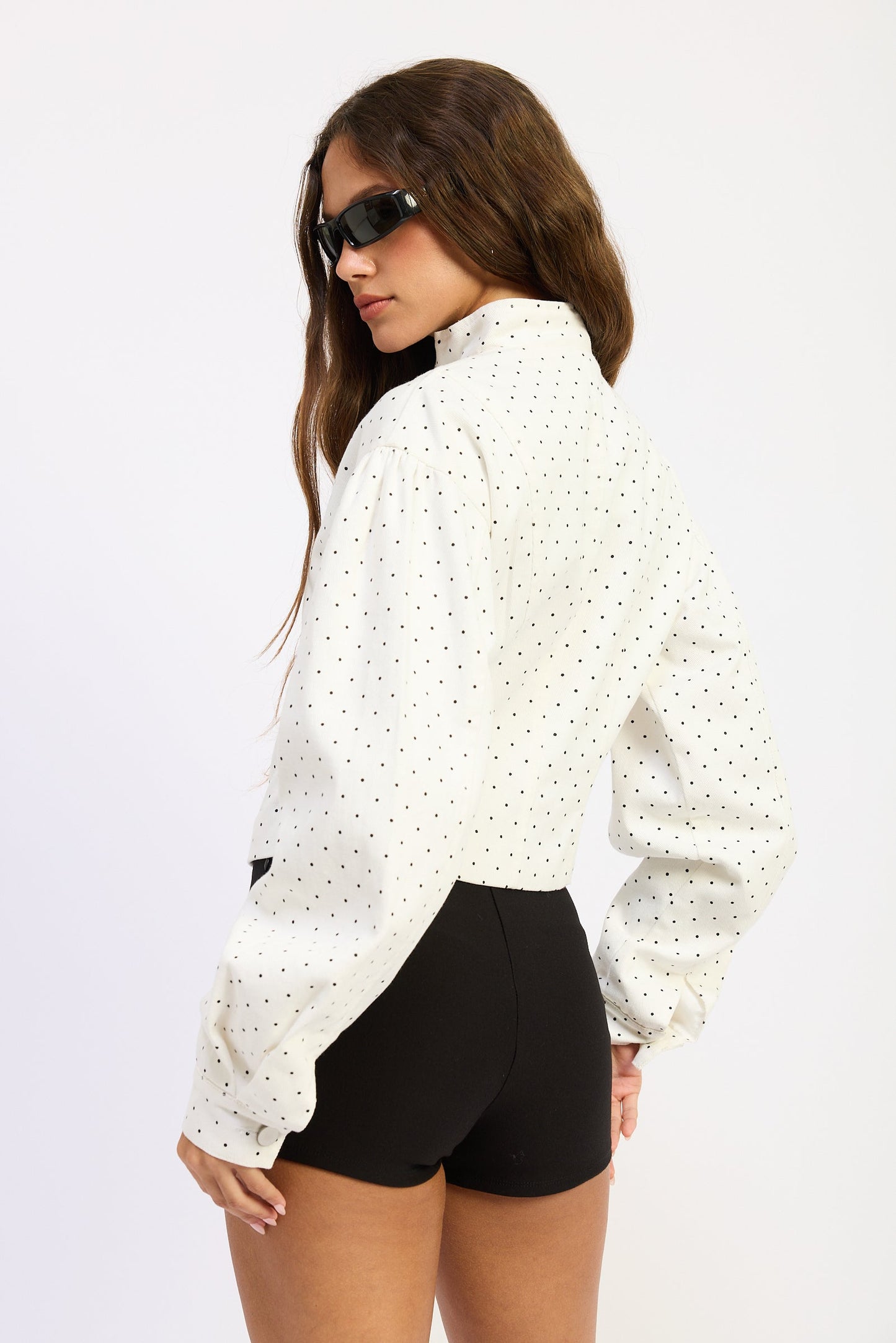 Women’s Minimalist Collared Jacket – Paris