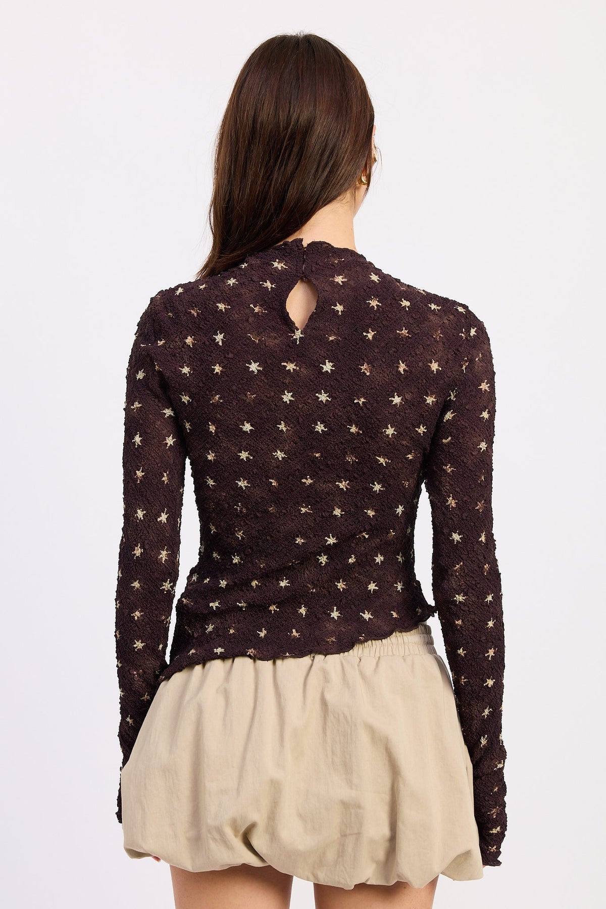 Asymmetrical Long Sleeve Top – Ismerie