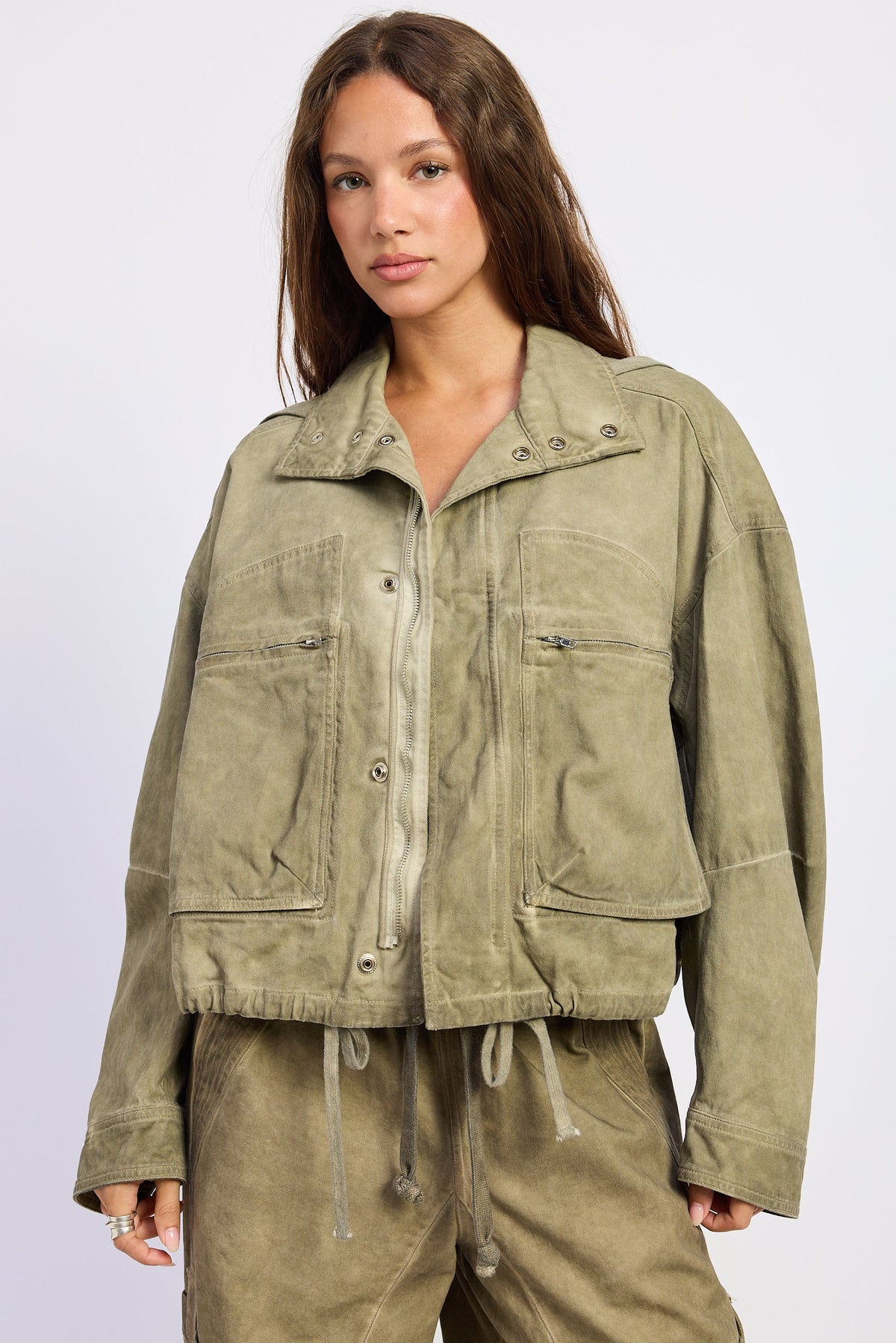Utility Jacket Oil Wash – Kaela
