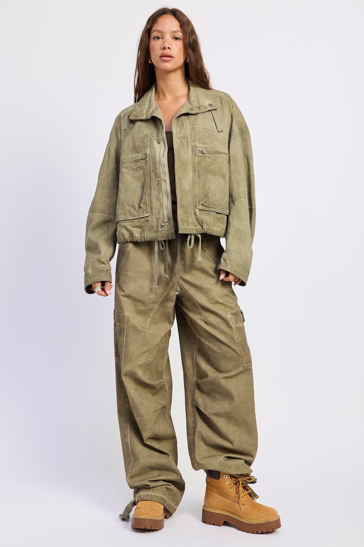 Utility Jacket Oil Wash – Kaela